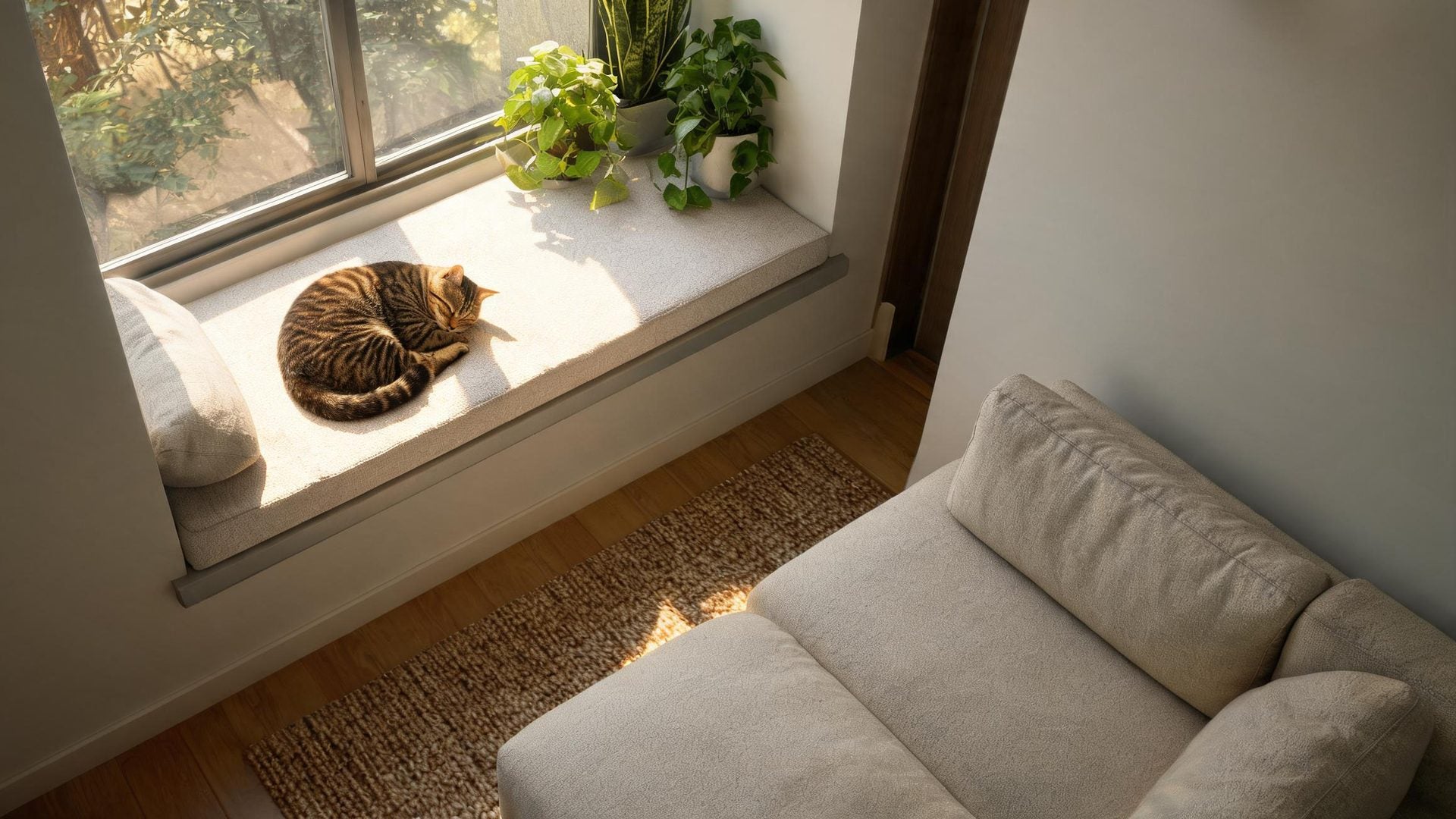 The cat's afternoon